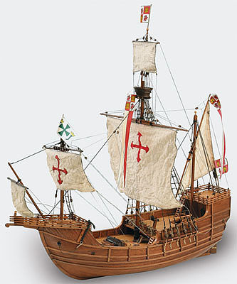 wood model ships,wood ships,1/65 Santa Maria