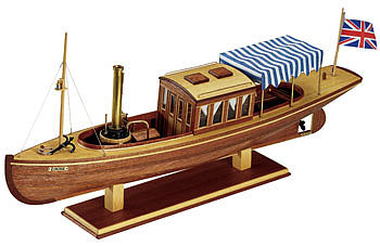 wood model ships,wood ships,1/26 Louise Steam Launch Kit