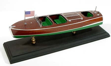 wood model ships, wood boats,Triple Cockpit 27' Barrel Back Kit