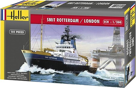  commercial plastic model ship,commercial ship,Smitt Rotterdam -- Plastic Model Commercial Ship Kit -- 1/200 Scale -- #80620