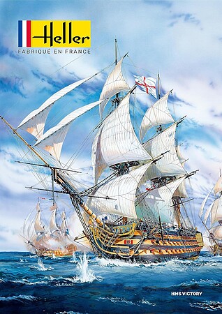  plastic model ship, model ships,HMS Victory -- Plastic Model Sailing Ship Kit -- 1/100 Scale -- #80897