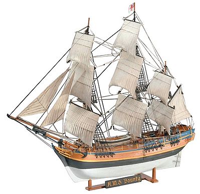  plastic model ship, model ships,H.M.S. Bounty -- Plastic Model Sailing Ship Kit -- 1/110 Scale -- #05404