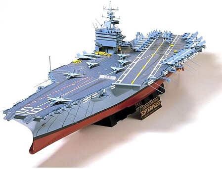 military,scale model ship,USS Enterprise Carrier Boat -- Plastic Model Military Ship Kit -- 1/350 Scale -- #78007